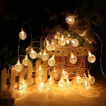 Load image into Gallery viewer, New 16 LED Crystal Balls String Light