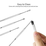 Load image into Gallery viewer, Ear cleaning tools with a cleaning brush on a white background