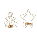 Load image into Gallery viewer, Set of 2 Tealight Candle Holders for Table