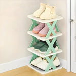 Load image into Gallery viewer, Foldable Shoe Rack (Multicolor)