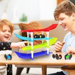 Load image into Gallery viewer, Multi level Ramp Racing Car Toy Set