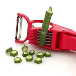 Load image into Gallery viewer, Plastic 2 in 1 Vegetable & Fruit Multi Cutter