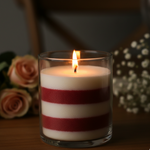 Load image into Gallery viewer, Red sand wax white sand wax rose fragrance candle