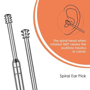 Spiral ear pick
