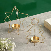 Set of 2 Tealight Candle Holders for Table