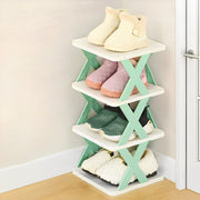Foldable Shoe Rack (Multicolor)