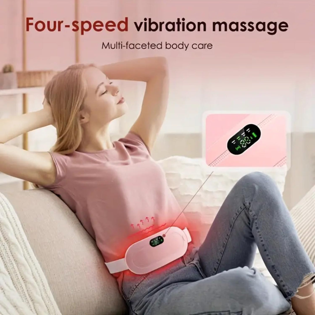 Heating Pad with four-speed vibration massage device
