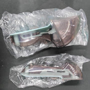 Two measuring spoons with adustable markings