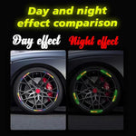 Load image into Gallery viewer, car wheel glow in the dark decorative stickers 

