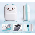 Load image into Gallery viewer, cute mini thermal printer with usb connection
