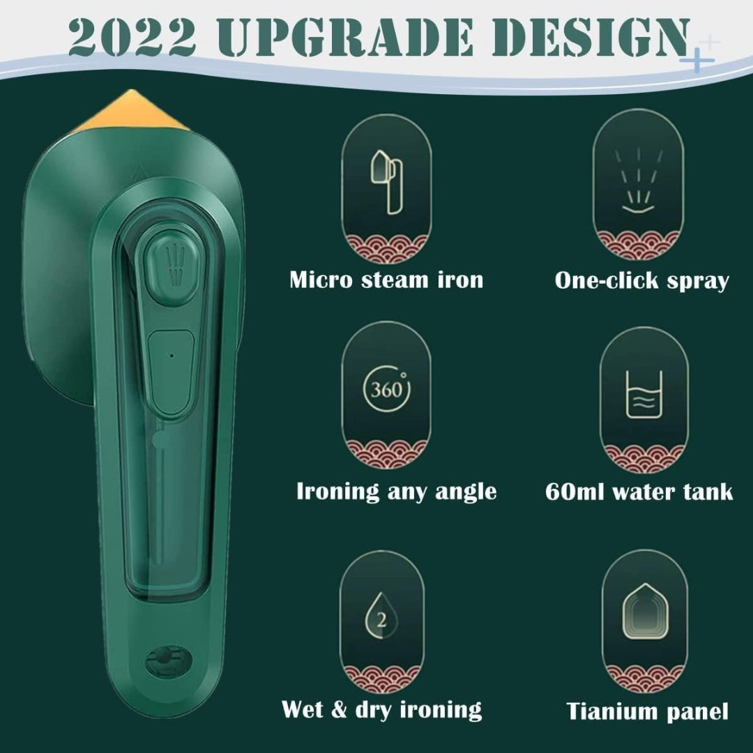 Portable Iron Travel Steamer for Clothes Iron