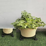 Load image into Gallery viewer, Metal Stand With Wheels For Planters
