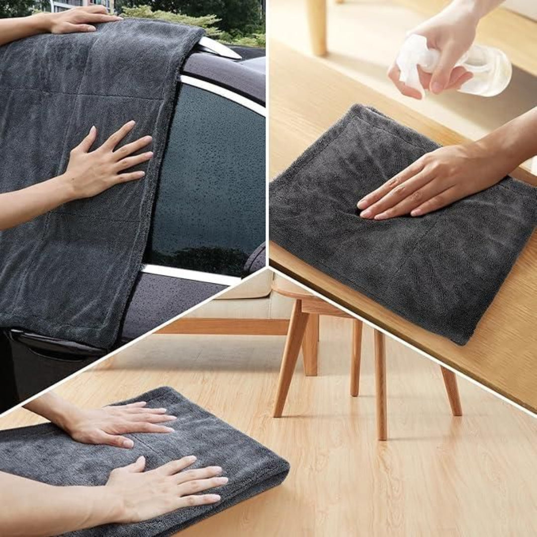 Professional Car Cleaning Towel Fiber