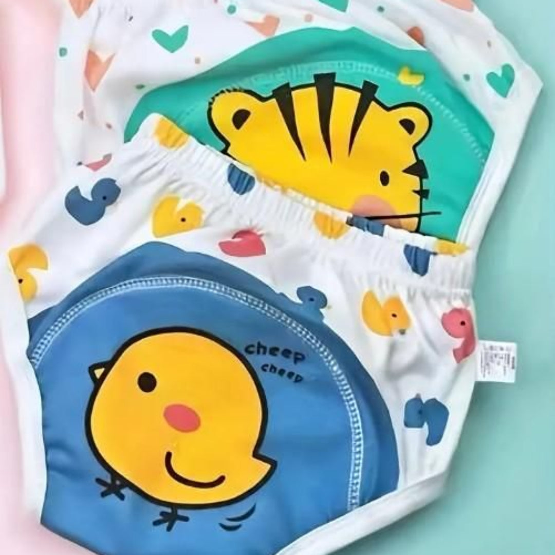 Leakage Proof Reusable Cloth Diaper for Baby (Pack of 2)