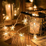 Load image into Gallery viewer, Serial String Star Lights for Decoration
