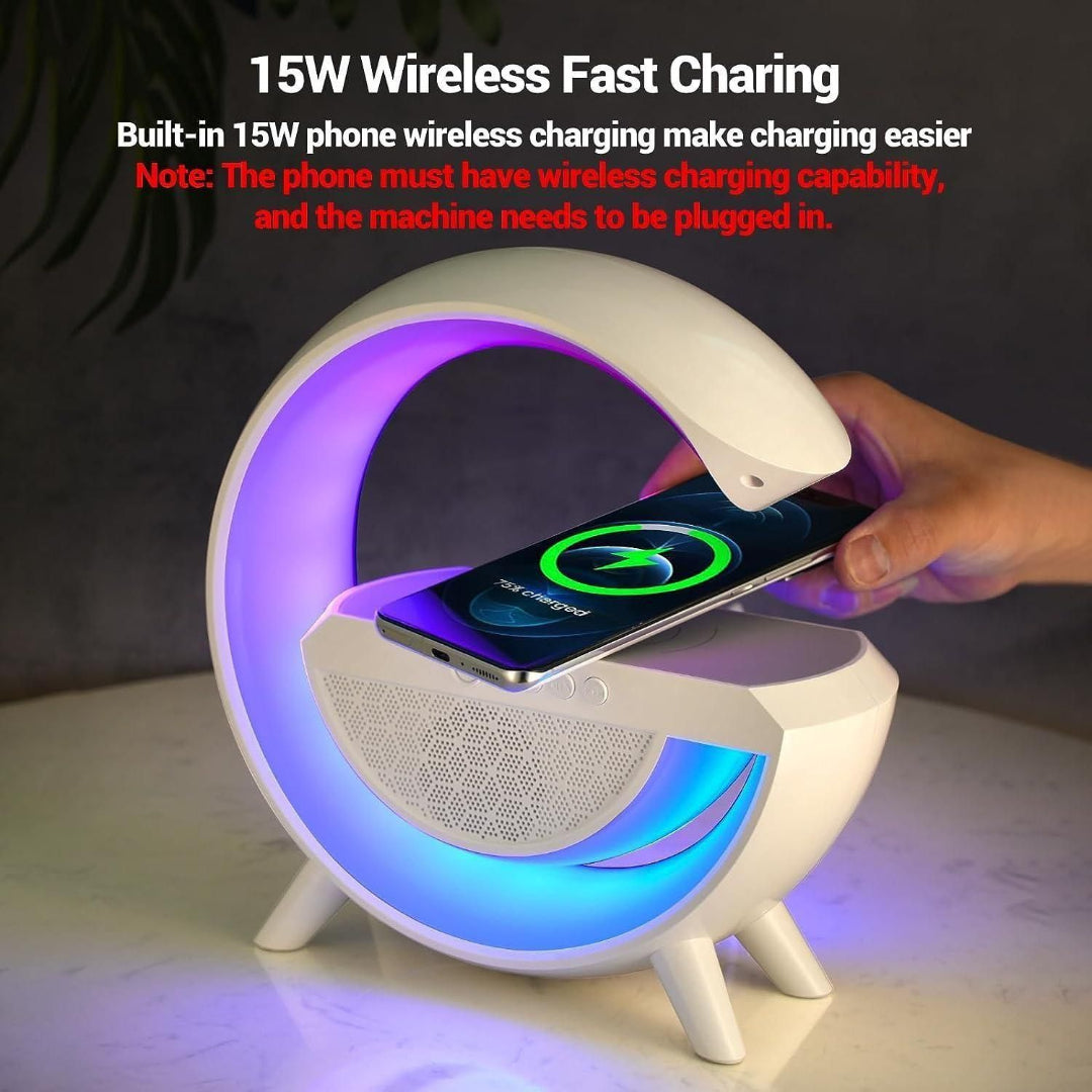 Wireless Charging Lamp With Speaker