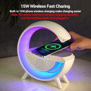 Wireless Charging Lamp With Speaker