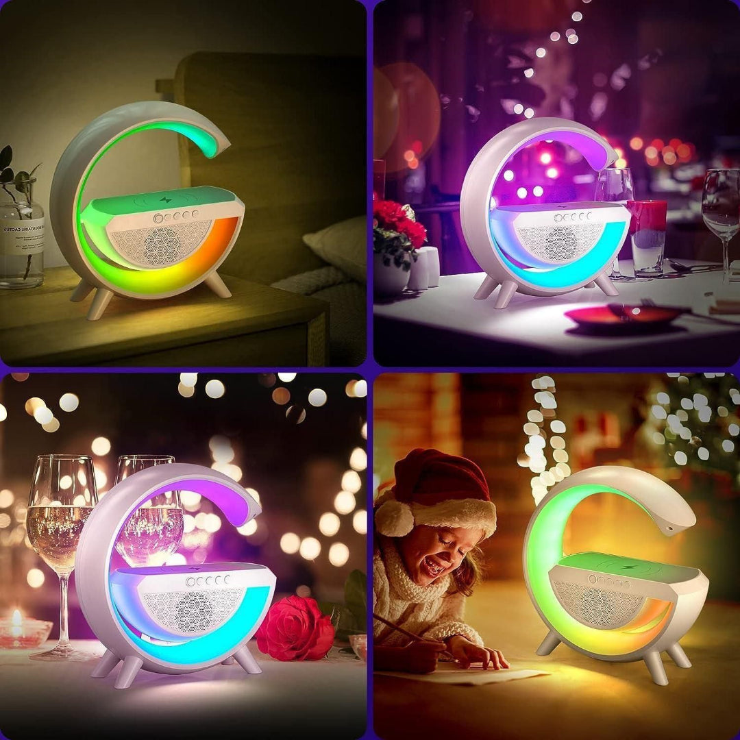 Wireless Charging Lamp With Speaker