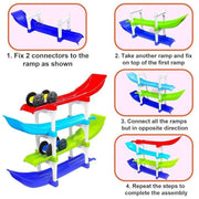 Multi level Ramp Racing Car Toy Set