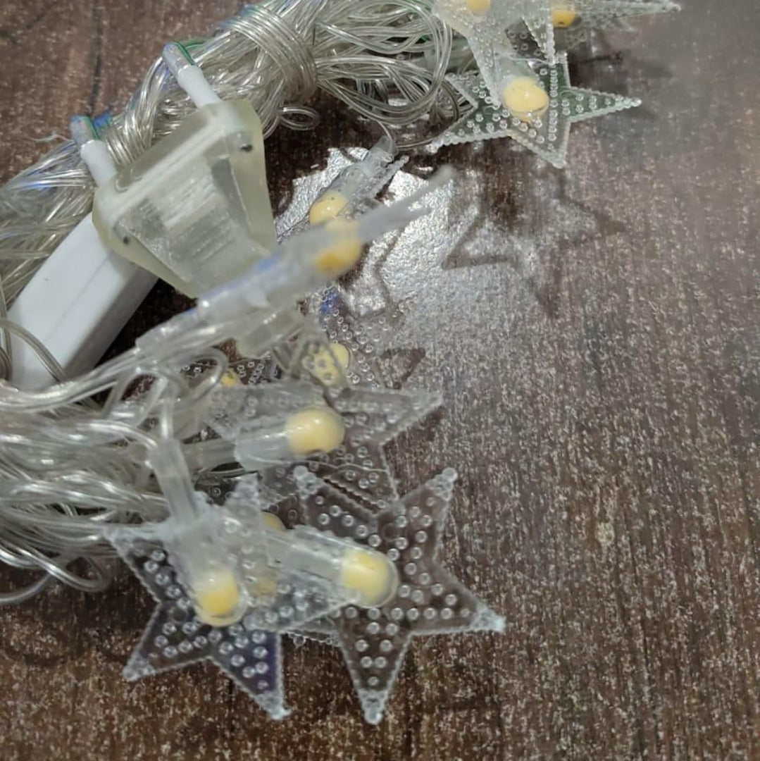 Serial String Star Lights for Decoration