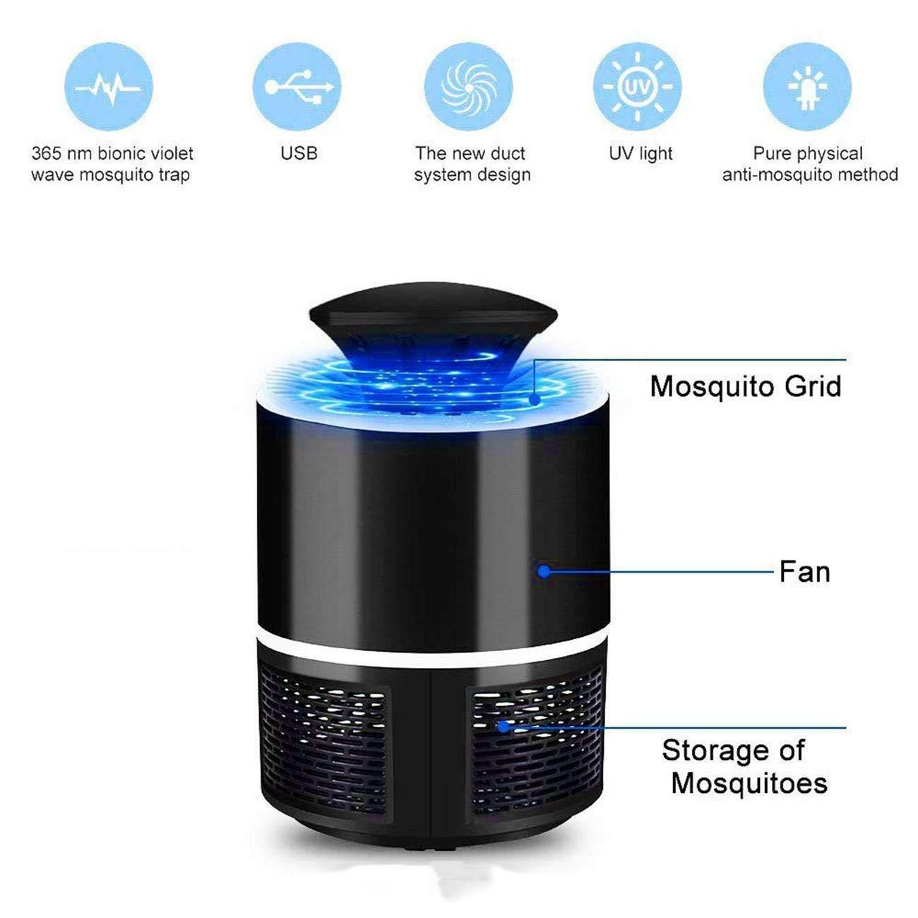 Electric Mosquito Killer Lamp LED Bug Zapper Pest Control Anti Mosquito Killer Lamp