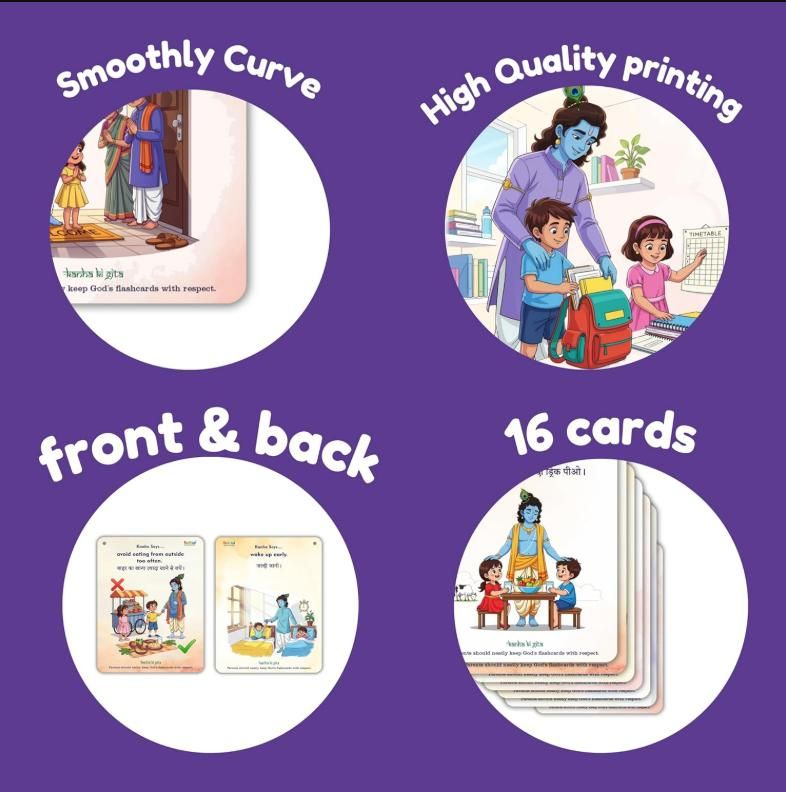 Good Habits Krishna Cards