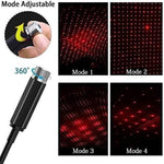 Load image into Gallery viewer, USB Car Roof Star Light Mini Projector
