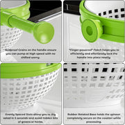 Spinning and Straining Colander