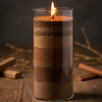 Load image into Gallery viewer, Meltique pearl sand wax for custom candles in brown color sandalwood fragrance sandalwood scent
